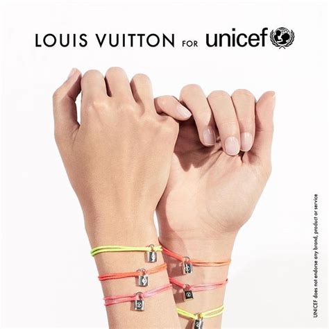 louis vuitton for unicef price|unicef louis vuitton bracelet.